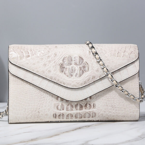 crocodile shoulder bag crossbody