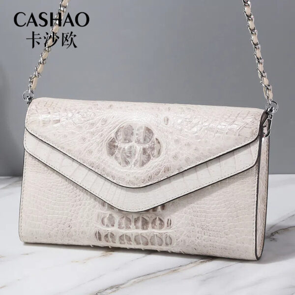 crocodile shoulder bag crossbody